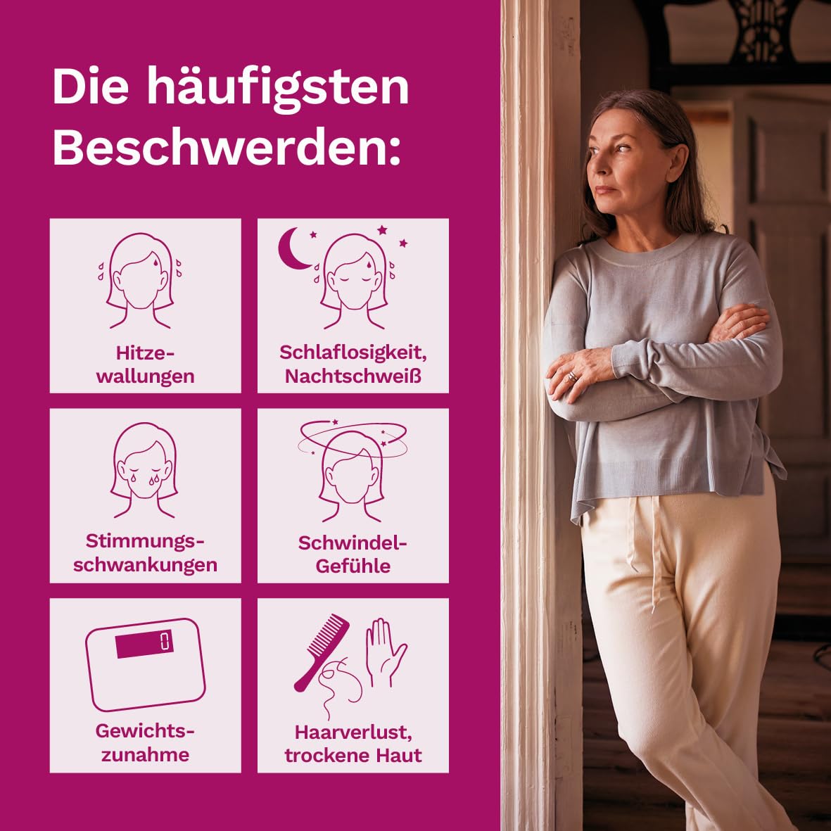 Meno Plus von Dr. Koll - Natürliche Unterstützung während der Menopause mit Vitaminen und Pflanzenextrakten, 50 ml