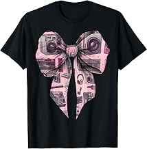 Sound Engineer Audio Sound Engineering Girl Mom Coquette Bow T-Shirt