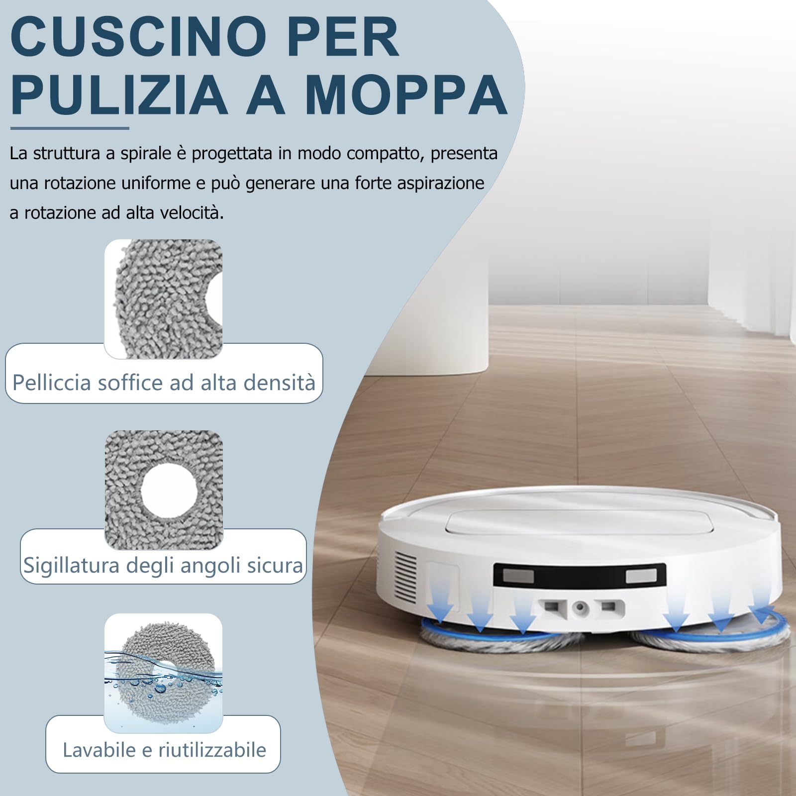 27 pezzi Accessori per Aspirapolvere Per Ecovacs Deebot T50 Pro Omni Gen2, T50 Omni, T50 Omni Gen2, T50 Pro Omni, T50 Pro Aspirapolvere,T50 Set di Accessori