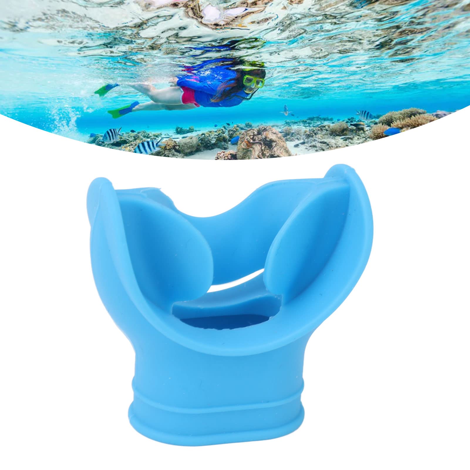 Boccaglio Per Snorkeling E Immersioni - In Silicone Alimentare, Morbido E Indeformabile | Universale - Foto 8