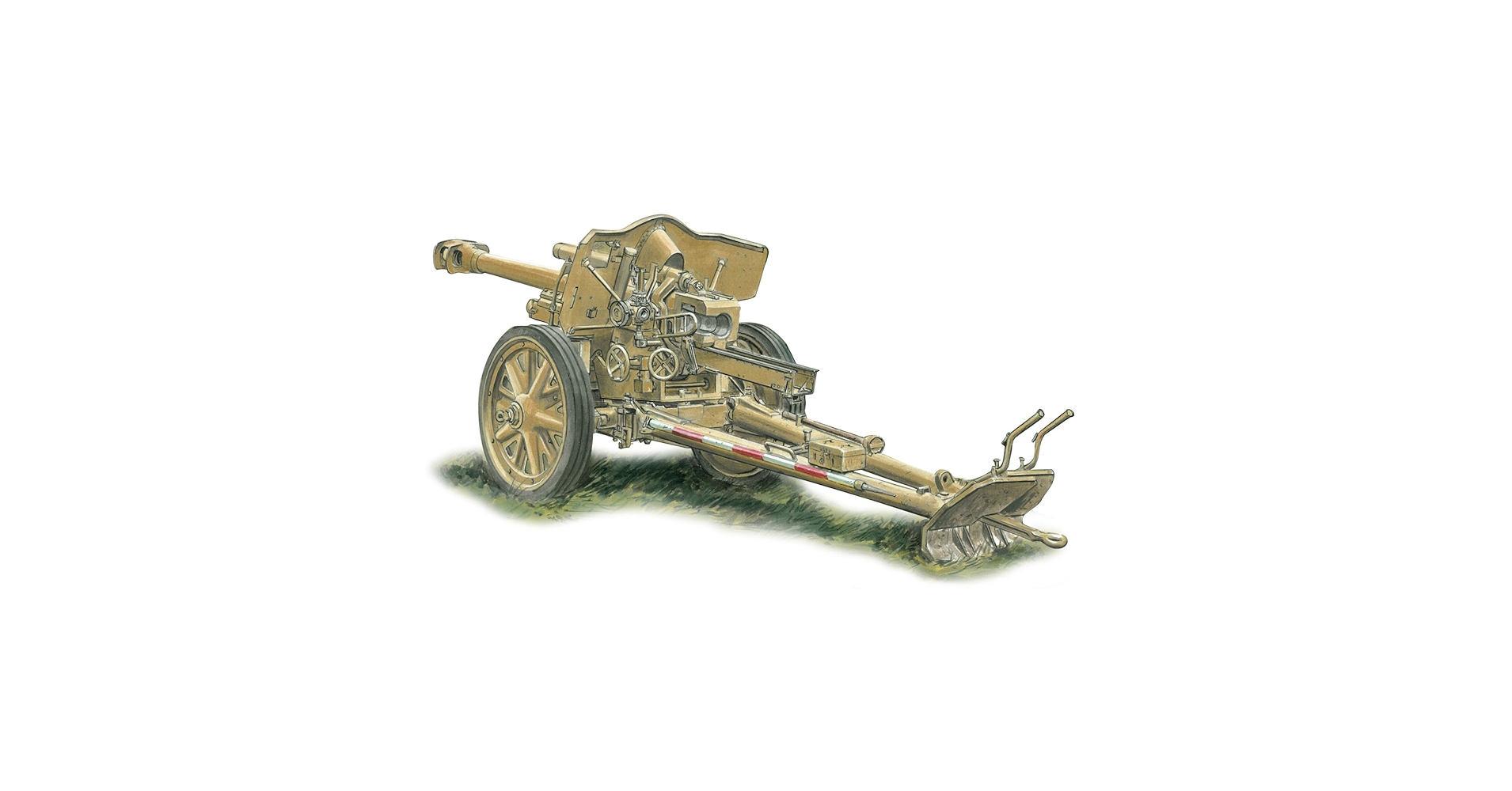 Amazon | サイバーホビー 1/35 WW.II ドイツ軍 10.5cm榴弾砲
