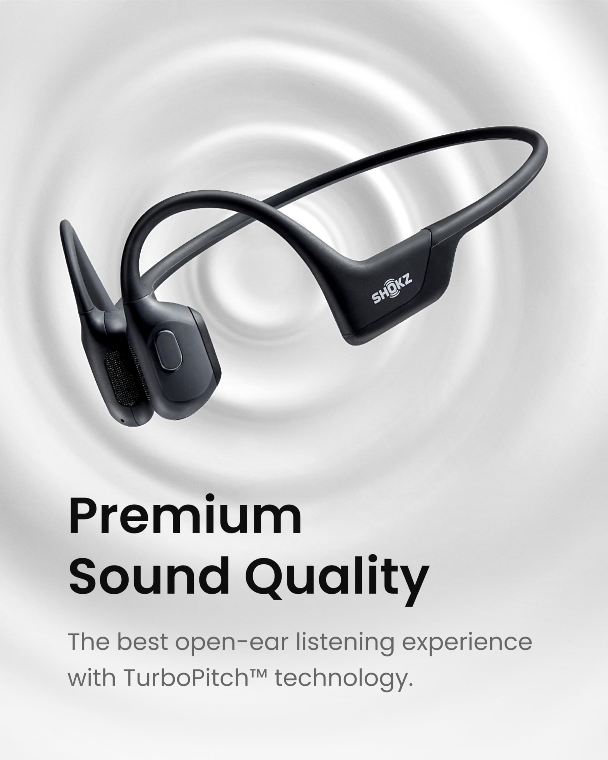 Shokz OpenRun Mini Black 美品 Xuk2a-m47008634748 オーディオ機器 