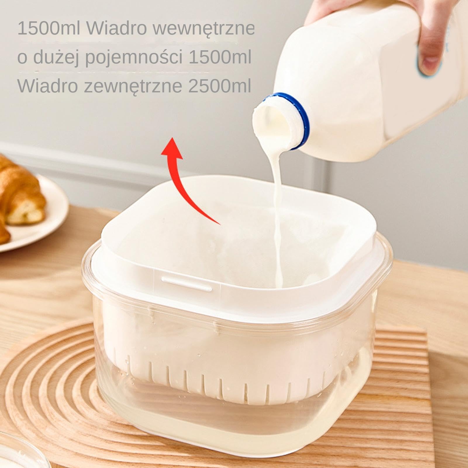 Sitko Jogurtowe Antywyciekowy separator serwatki