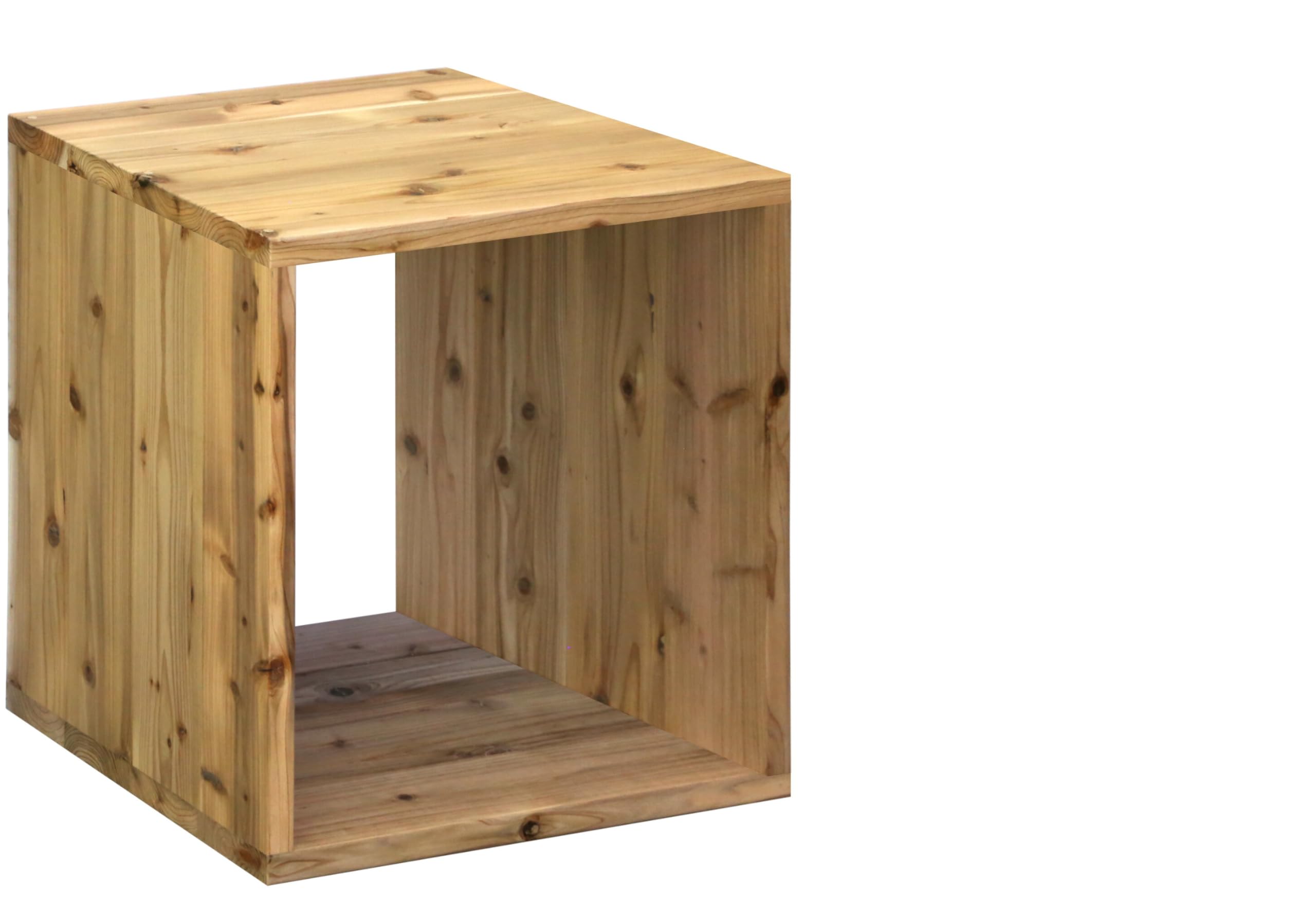 Amazon｜WOODPRO ロの字 四角 ラック 幅59cm 高さ41cm 奥行40cm 無塗装