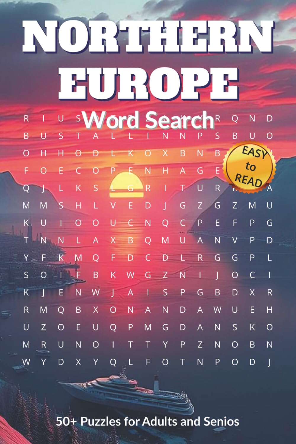 Northern Europe Word Search: Scandinavian Lands and Places