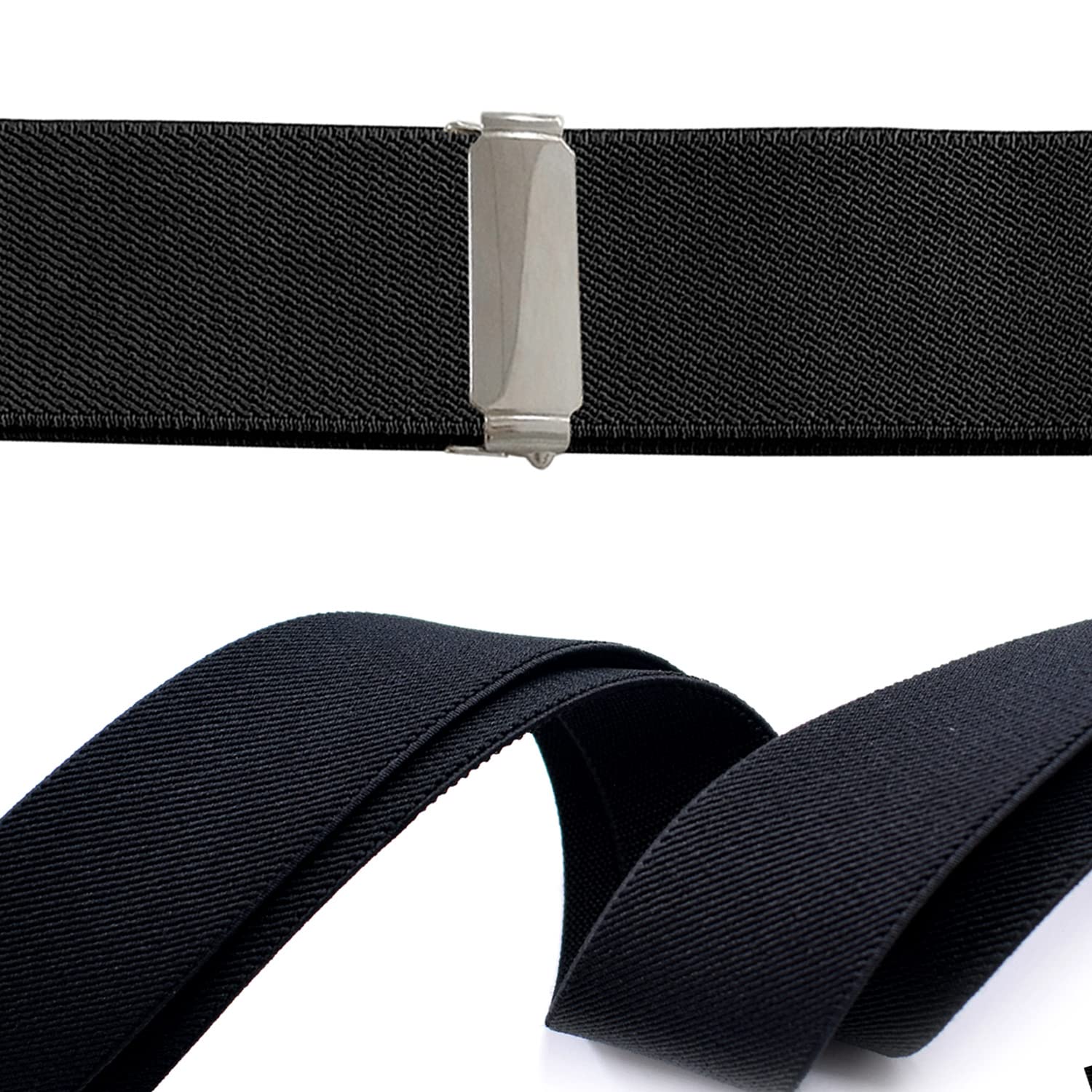 Bretelle da uomo, Bretelle vintage da uomo resistenti, grandi e alte(Gray)