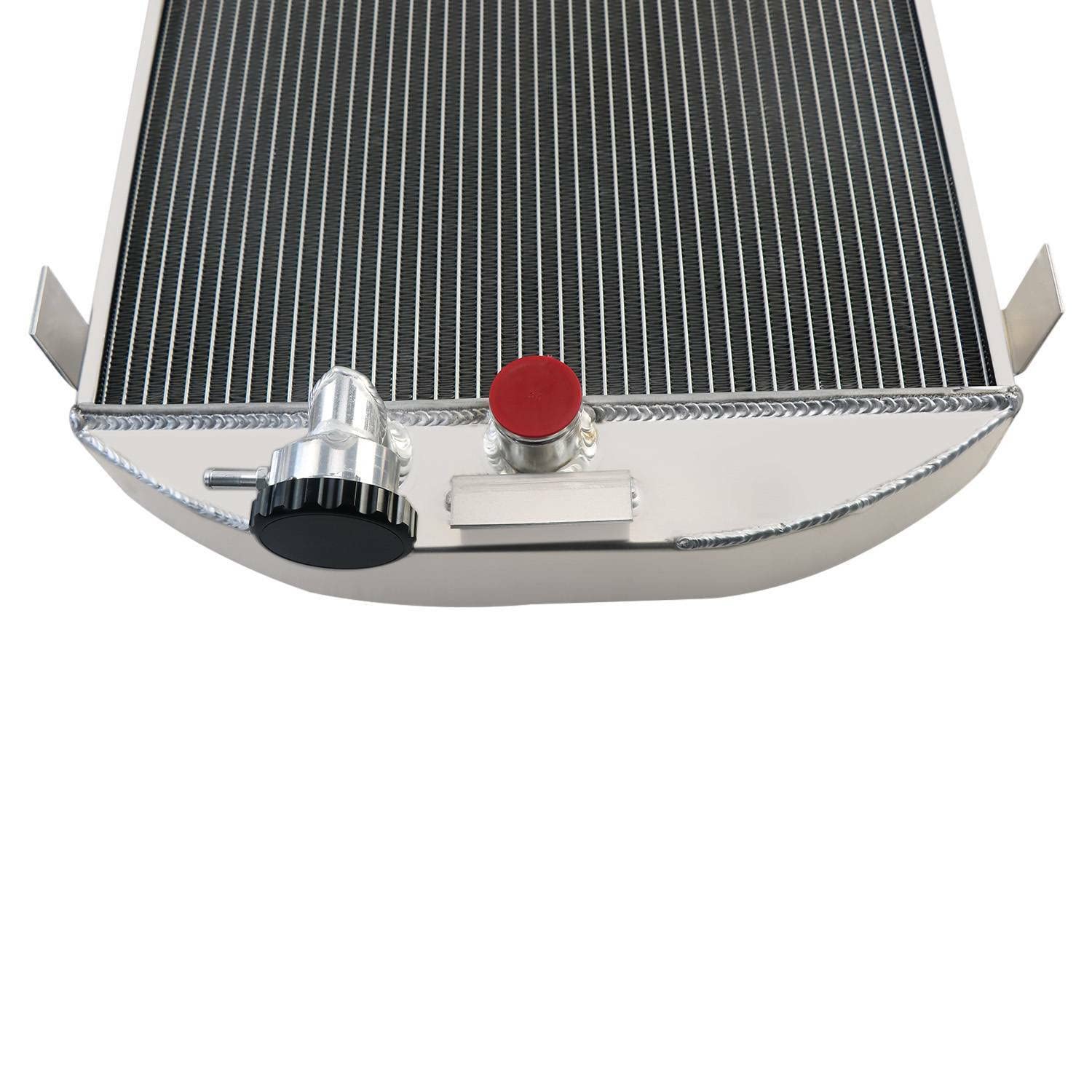 W Hot Rod Radiator Hot Rod Radiator 4 Row Aluminum Radiator Fit 1934 1935 Chevy 6CYL Pro ...