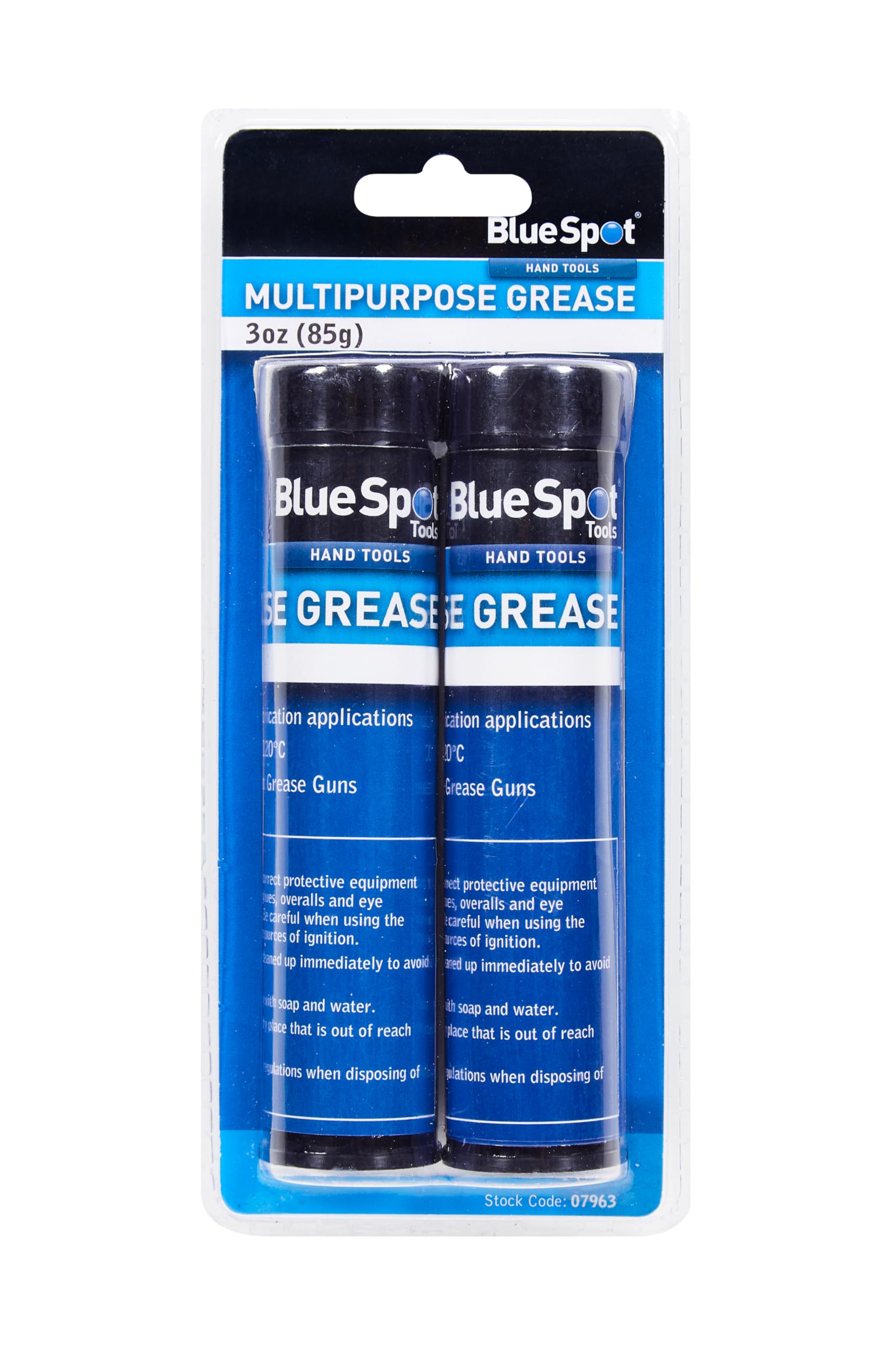 Blue Spot Tools 07963 3OZ (85G) Multipurpose Grease, Black