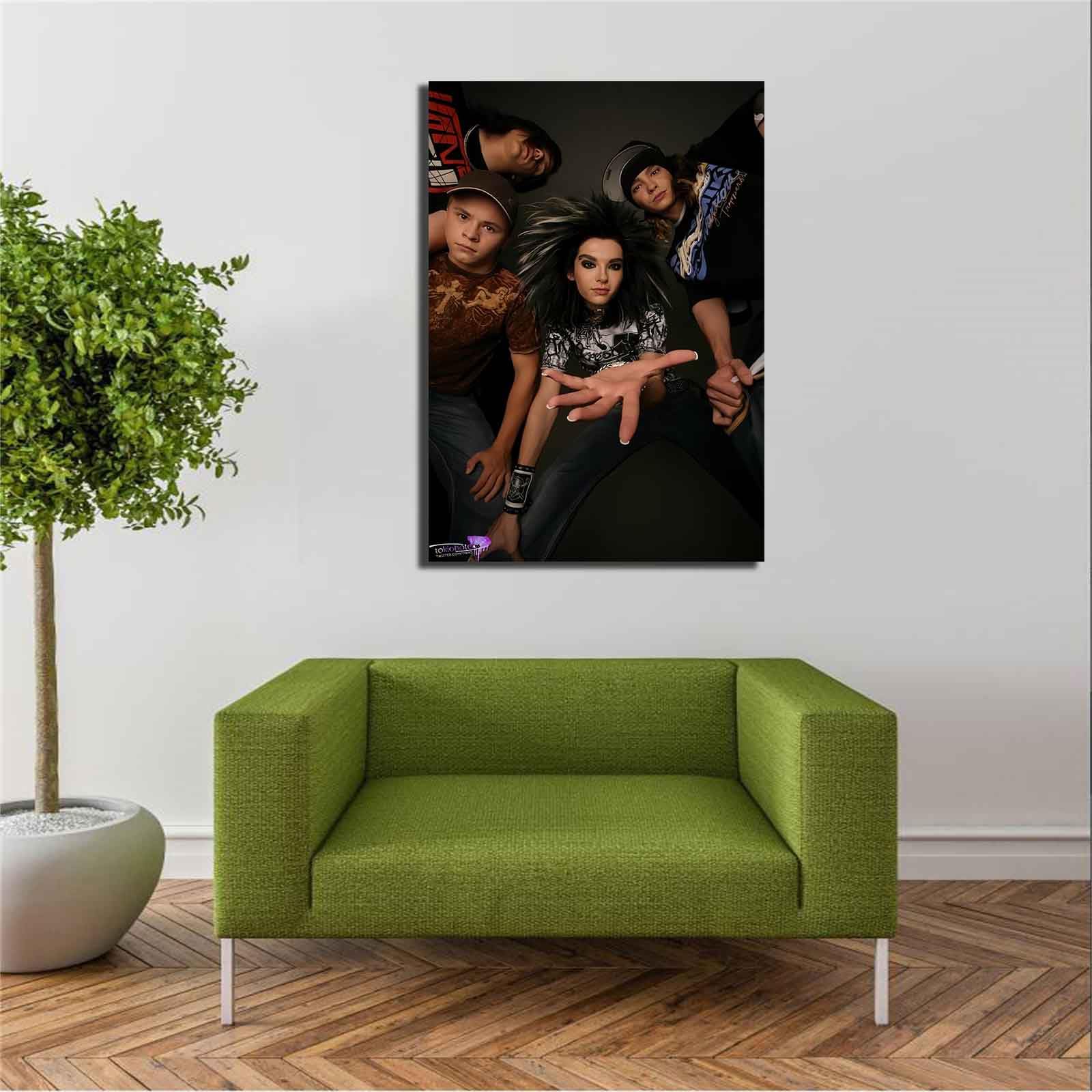 MMCJUH Metallica Wandposter 30x45cm - Bunte Leinwand Kunst Ungerahmt