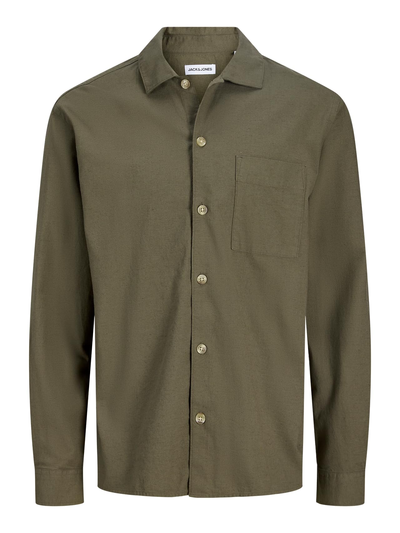 JACK & JONES Jjetristan Overshirt Ls Pls - Plus Size