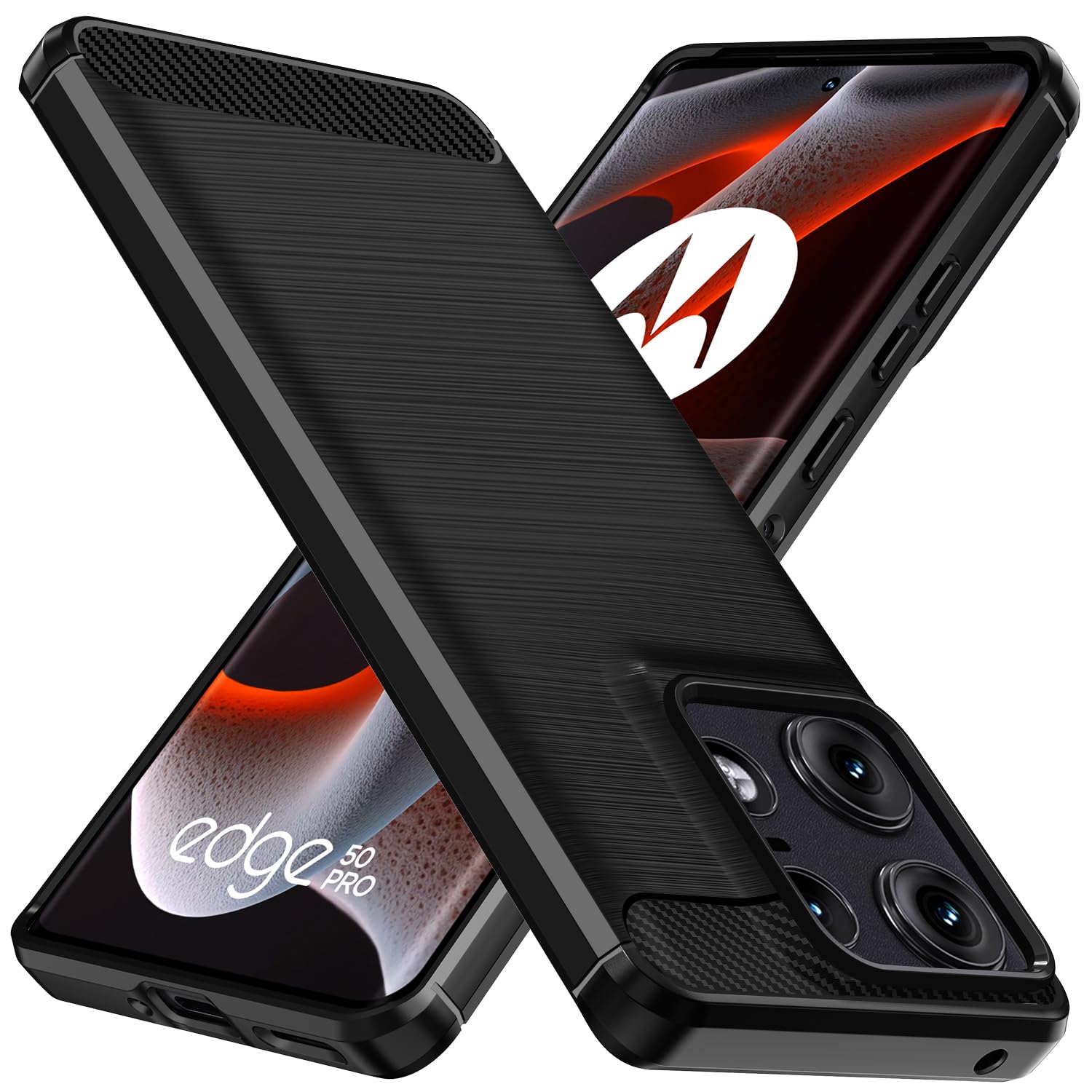IVoler Silikon-Hülle Für Motorola Moto Edge 50 Fusion / Moto G85 5G – Militärischer Schutz, Schlank