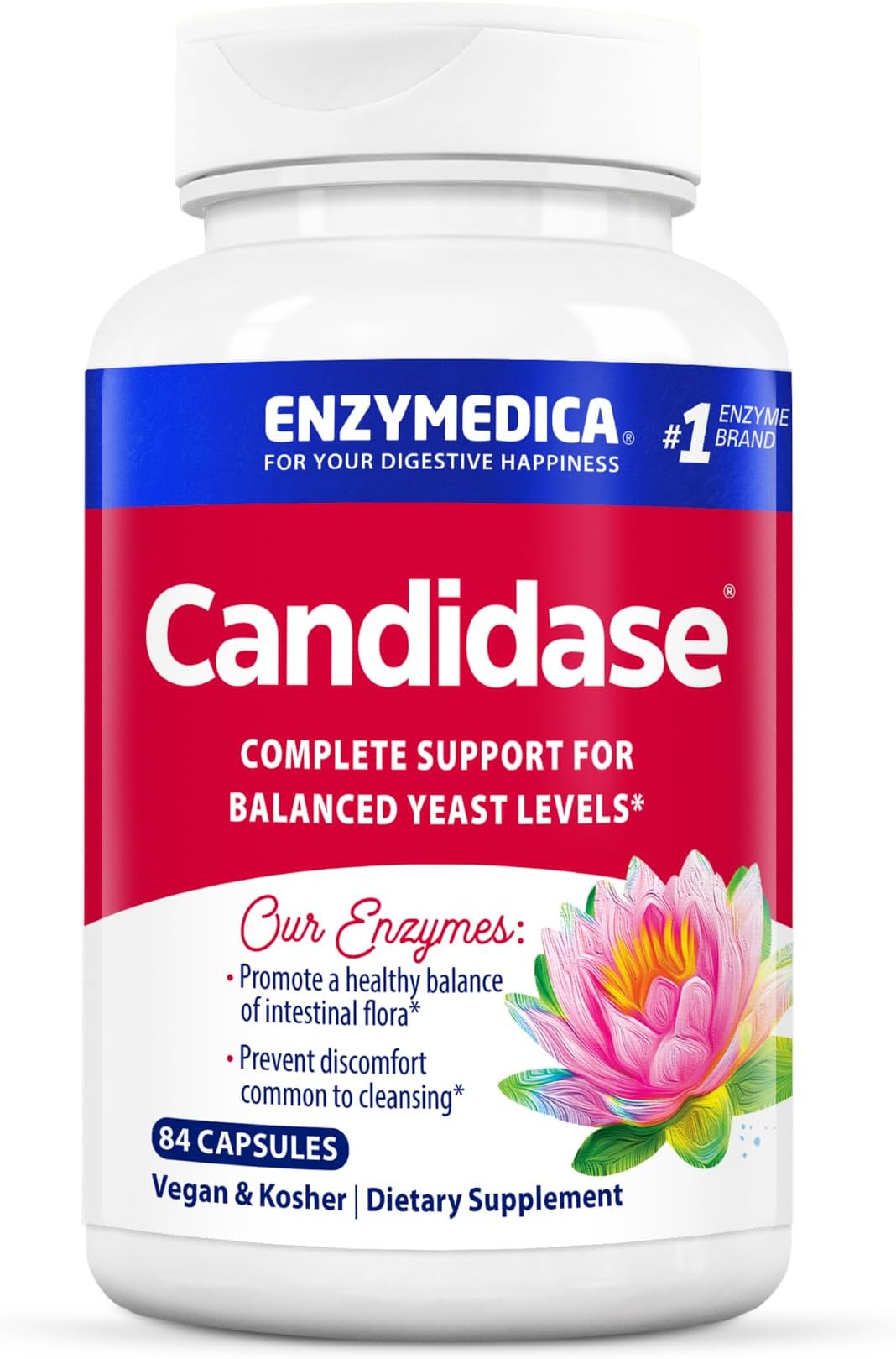 Enzymedica - Candidase - 84 Capsules