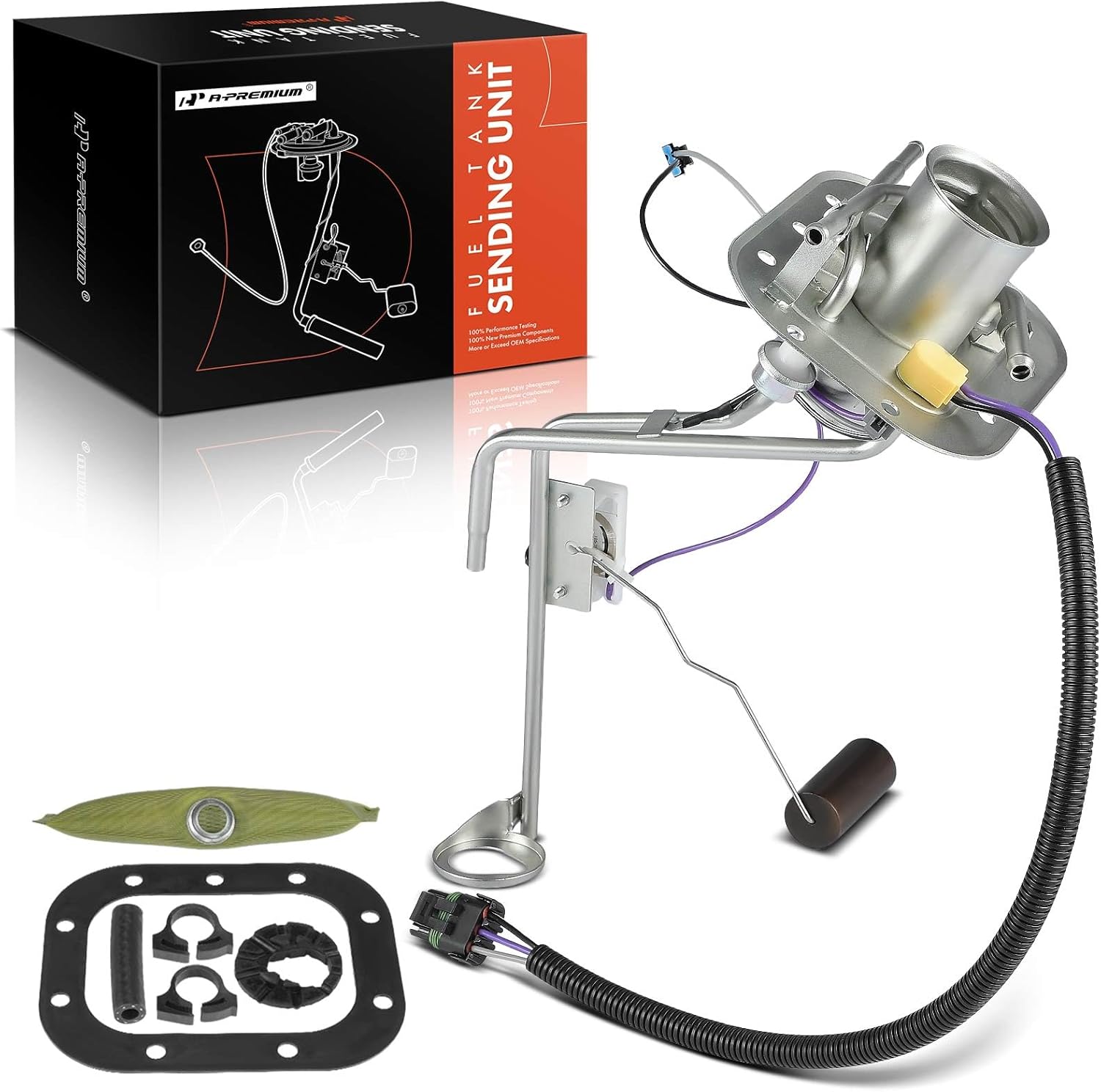 A-Premium Fuel Tank Sending Unit Compatible with Chevrolet Corvette 1985 1986 1987 5.7L