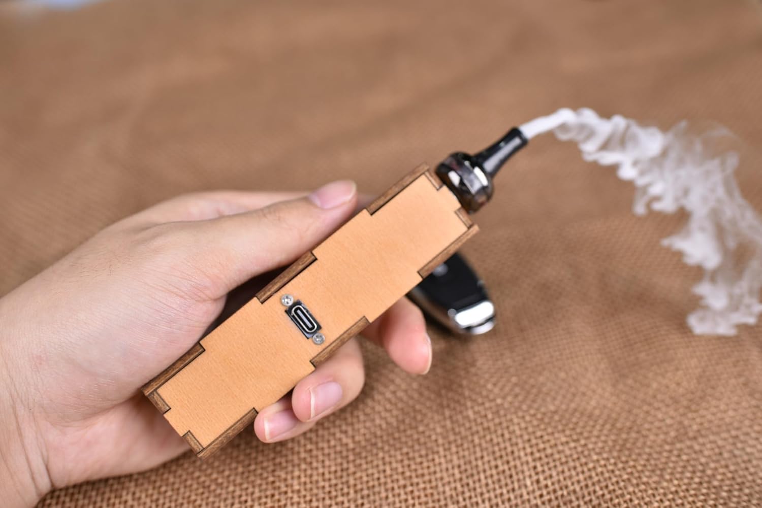 Amazon.com: Rhomba Handheld smoke machine, smoke effect machine ...