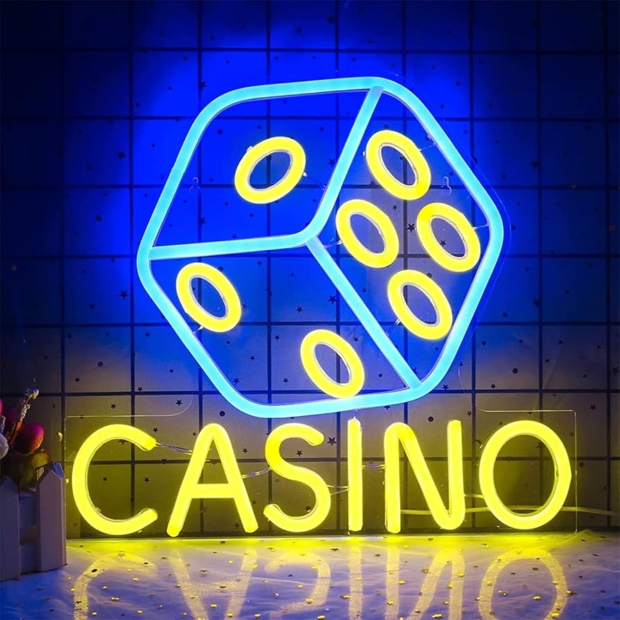 Amazon.co.jp: KRHINO サイコロ型ネオンサイン LED モデリング