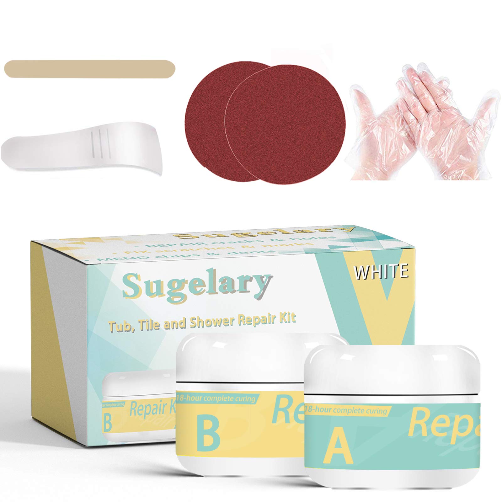 Buy Fiberglass Repair Kit, Porcelain Repair Kit for Tub Tile and Shower