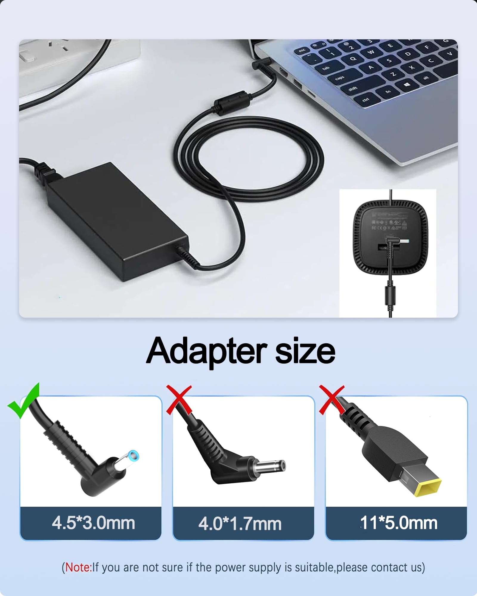 Chargeur 120W pour HP USB-C Dock G5 5TW10UT 5TW10AA 5TW10AA#ABB 5TW10UT#ABA