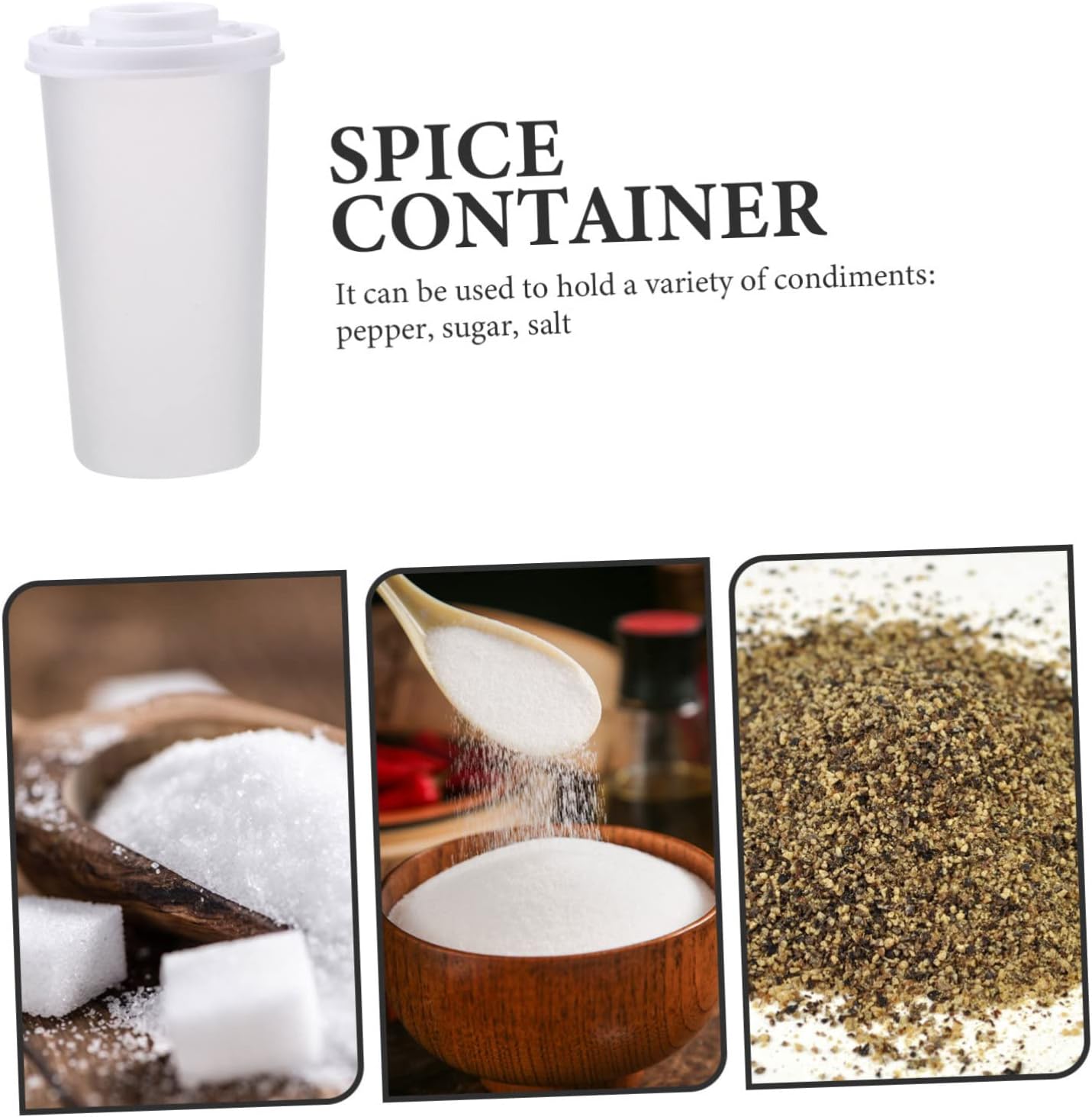 2pcs Mini Seasoning Bottles Kitchen for Camping and Picnics Airtight Spice Containers Flipping Lid for Travel and Outdoor Cooking