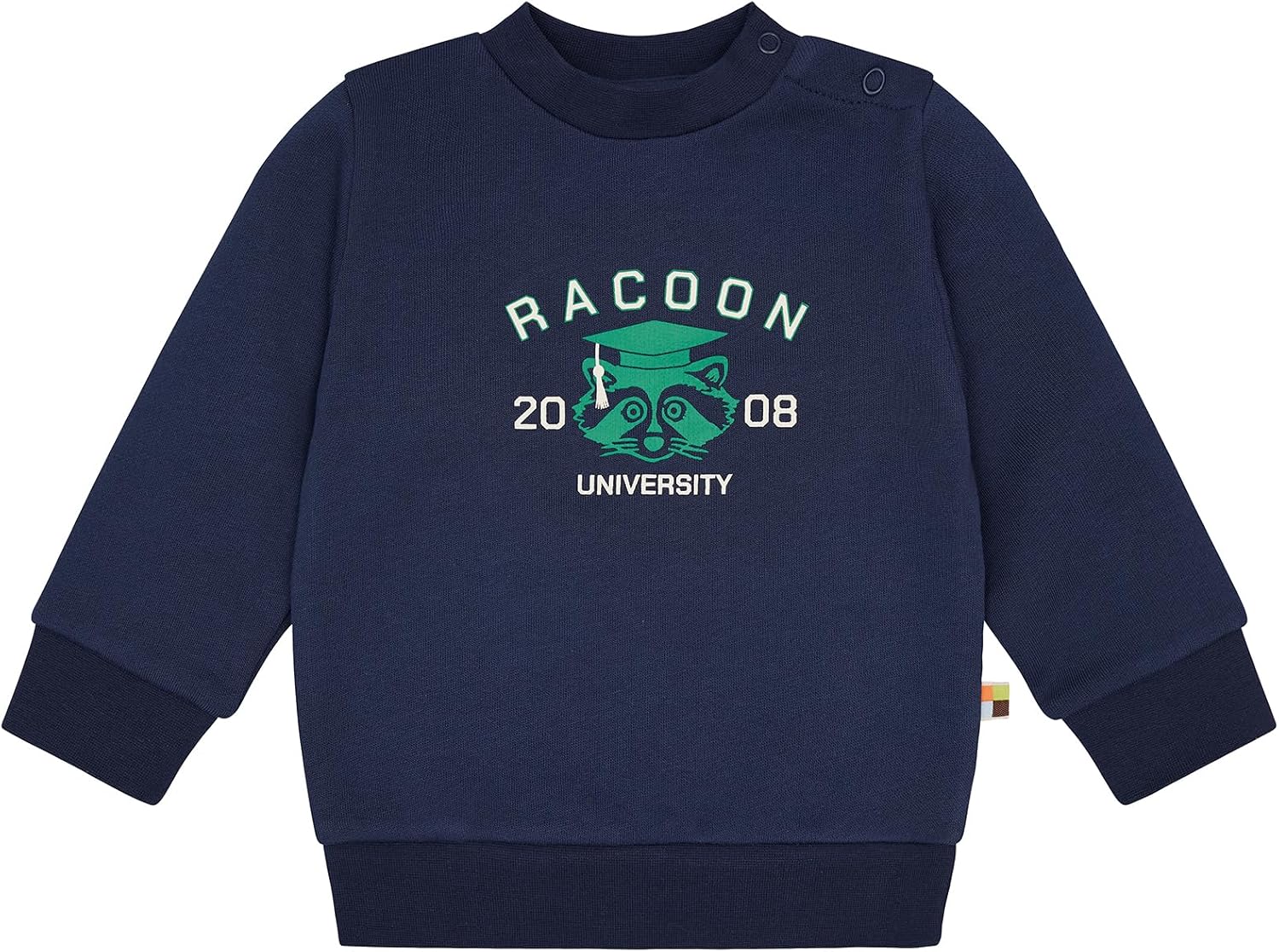 loud + proud Unisex Children's Sweatshirt with Print Motif, GOTS Certified Sweatshirt