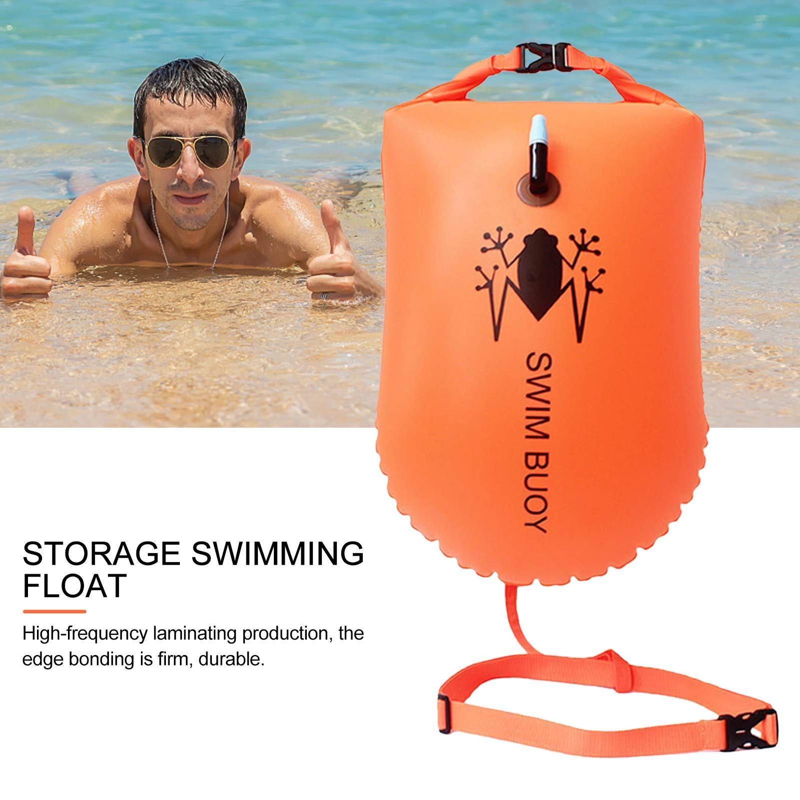 Amazon | SURD 救命バッグ スイムブイ エマージェンシーフロート 20L