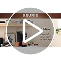 Keurig K-Slim Single Serve K-Cup Pod Coffee Maker, Multistream Technology, 3 Brew Sizes, Slim and Sleek Design, 46oz Removable Reservoir, White - Image 8