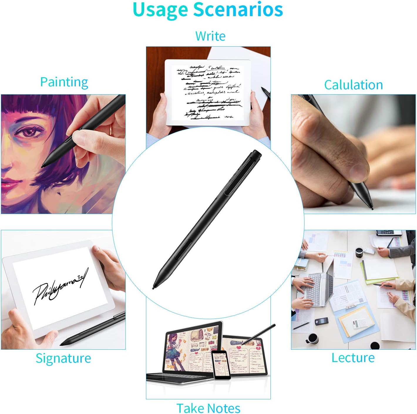 Amаzіng 🔥 Pen for Surface, E EGOWAY Active Stylus Pen Compatible with Surface Pro X Pro 7 Pro 6 Pro 5, Surface Laptop 3 2 1, Surface Book 1, Book 2 and Surface Go Blасk Frіdау - 40% оƒƒ Pen for Surface, E EGOWAY Active Stylus Pen Compatible with Surface Pro X Pro 7 Pro 6 Pro 5, Surface Laptop 3 2 1, Surface Book 1, Book 2 and Surface Go