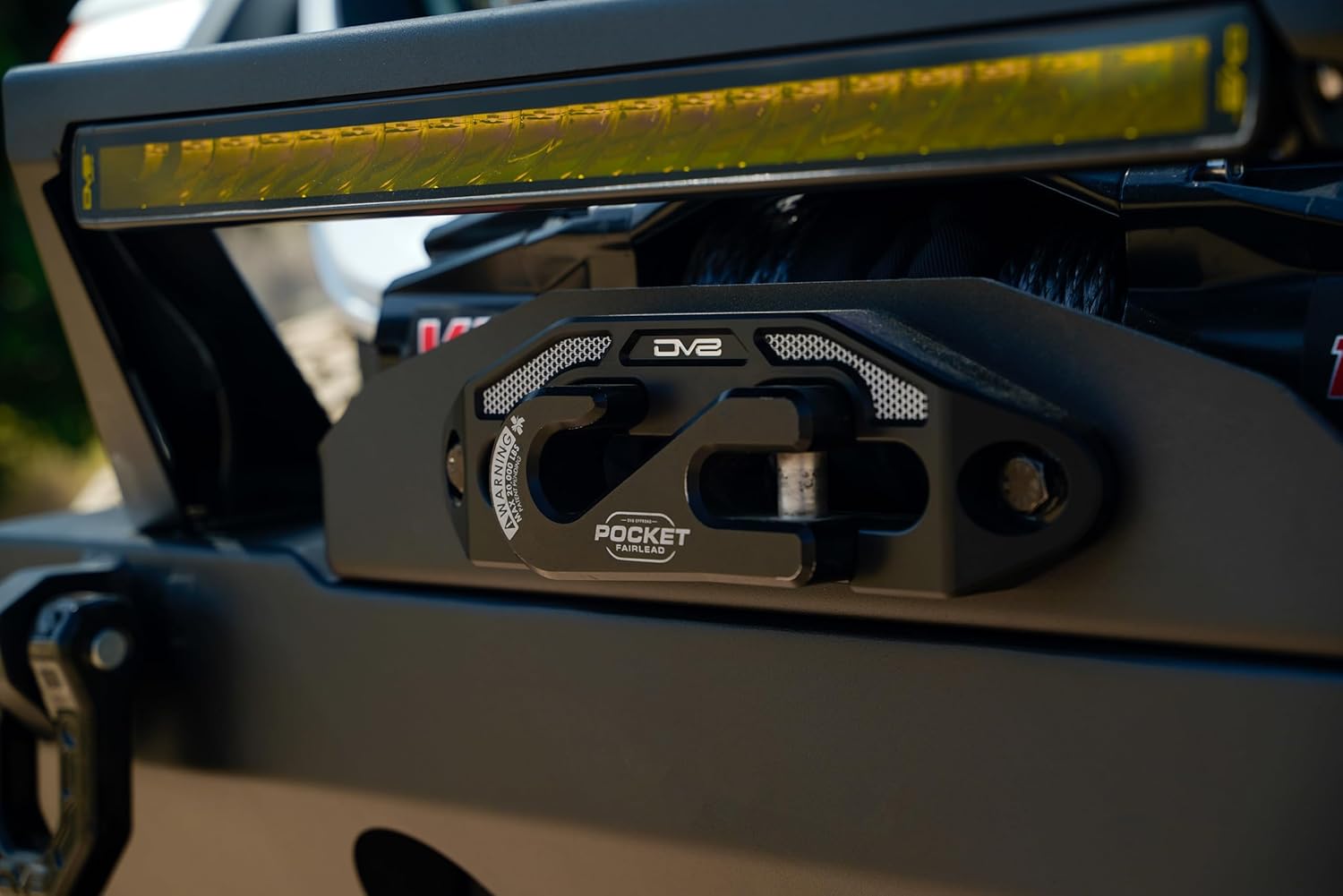 DV8 Offroad FS-25 Stubby Front Bumper for the 2007-2026 Jeep Wrangler JL/JK & Gladiator JT | Plated Bolt-On Bull Bar | Fog Light Mounts | Winch Mount Compatible With Multiple Sizes