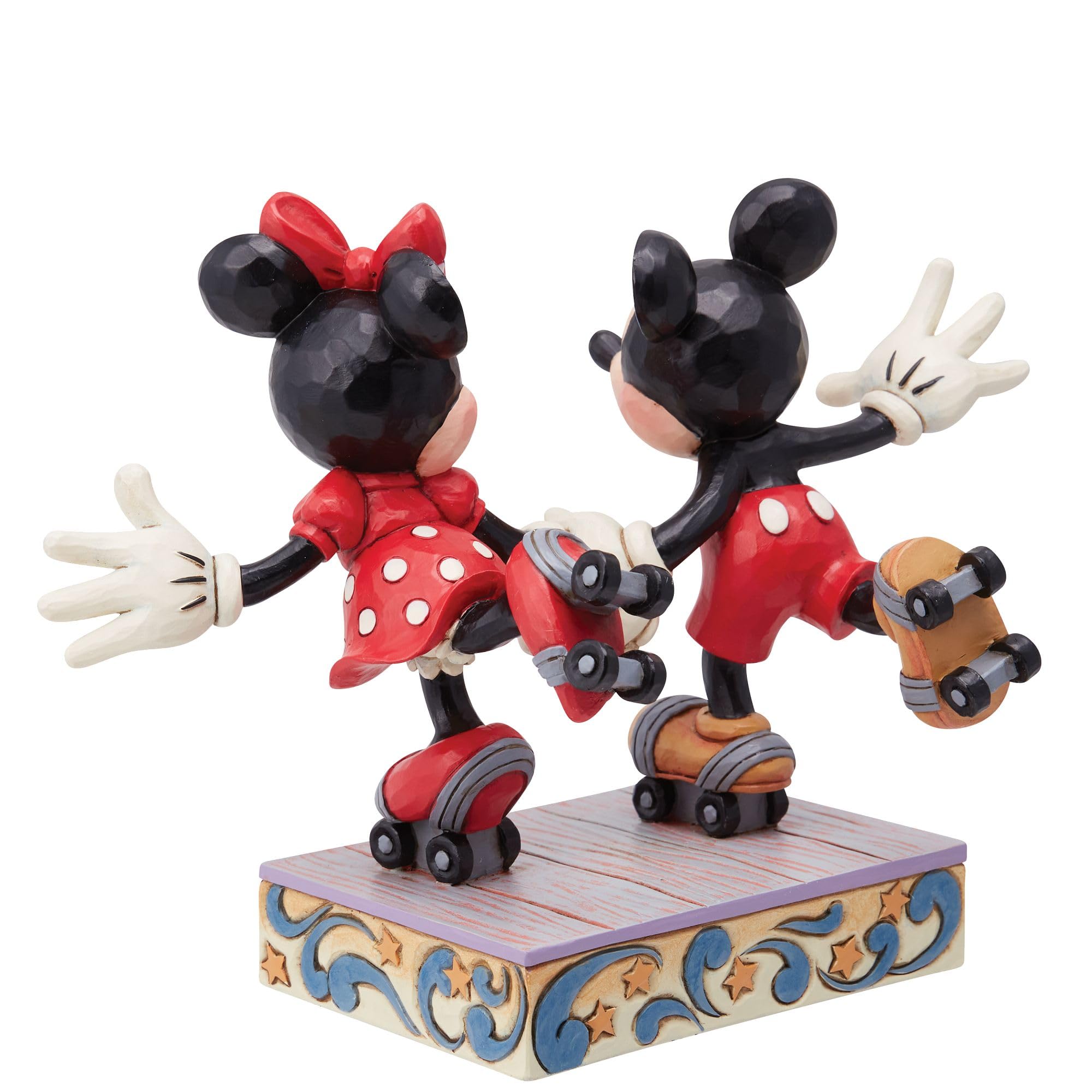 Disney Traditions Jim Shoreミッキー ミニーフィギュア Amazon.co.jp: Hettecy Enesco Disney Traditions by Jim Shore