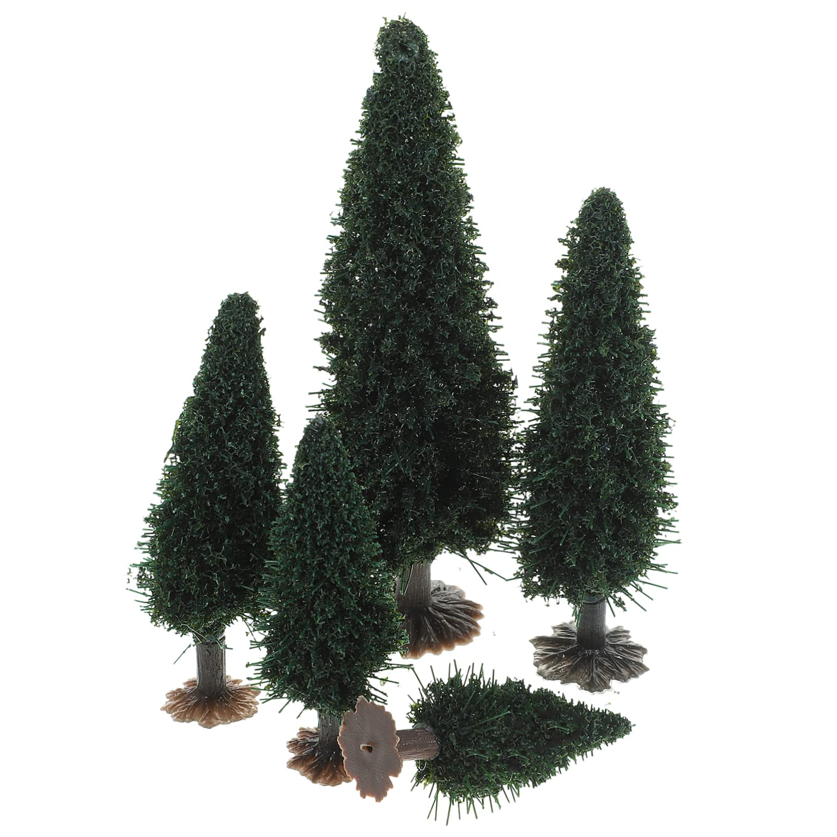 VILLCASE Árboles De Diorama 60 Piezas Modelo de Paisaje de árbol pequeño Mini arboles decoración Vegetal Modelos decoración de árboles arboles en Miniatura para Manualidades Tridimensional