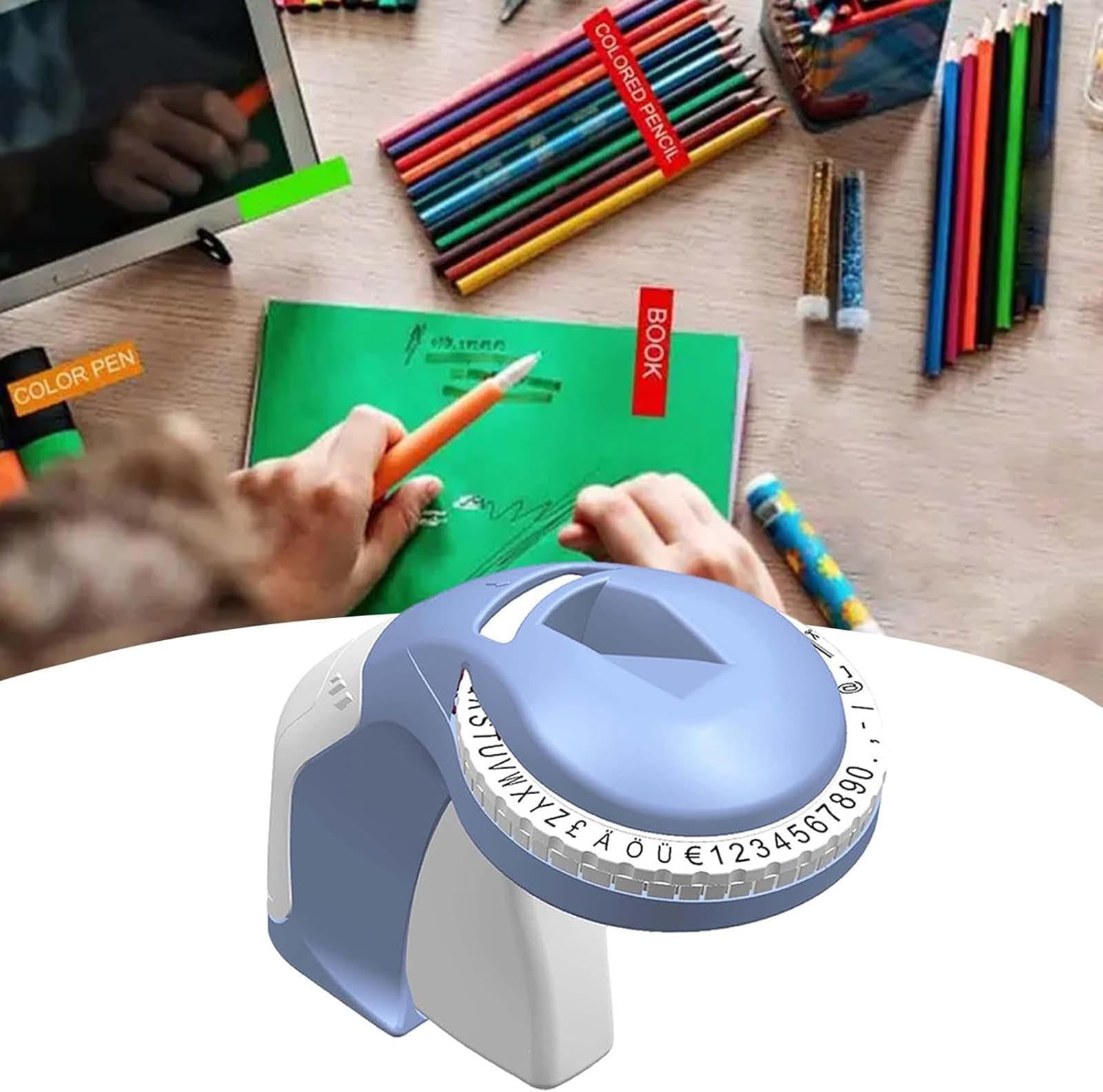 Macchina Per Etichette In Rilievo, Macchina Per Codifica 3D E Macchina Per Marcatura Prezzi, Stampante Per Etichette In Rilievo Facile Da Usare Ed Efficiente, Adatta Per Il Design Creativo Fatto a Man