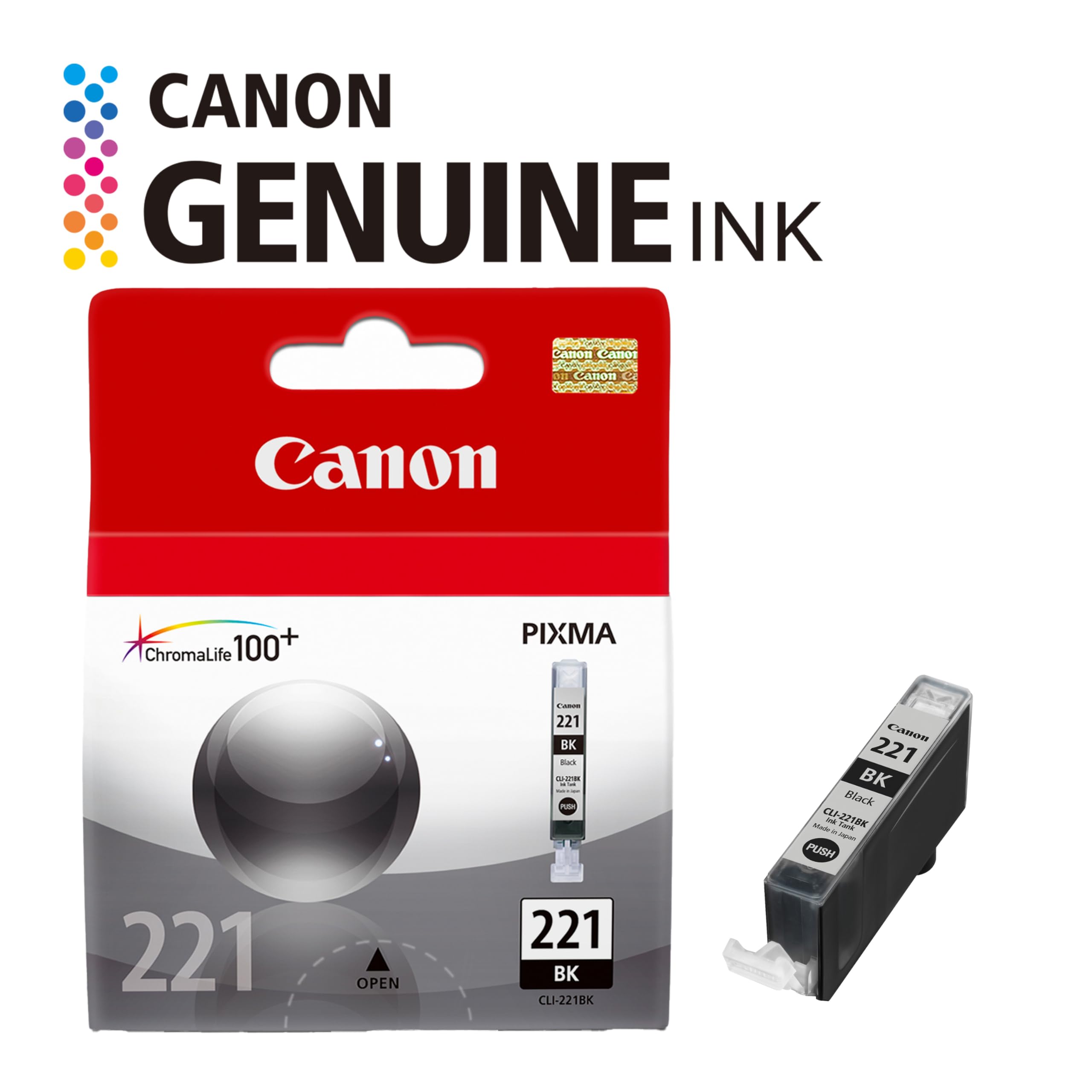 その他 Canon CRG-5152 Amazon.com: Canon CLI-221 Genuine Black Ink Tank, Compatible