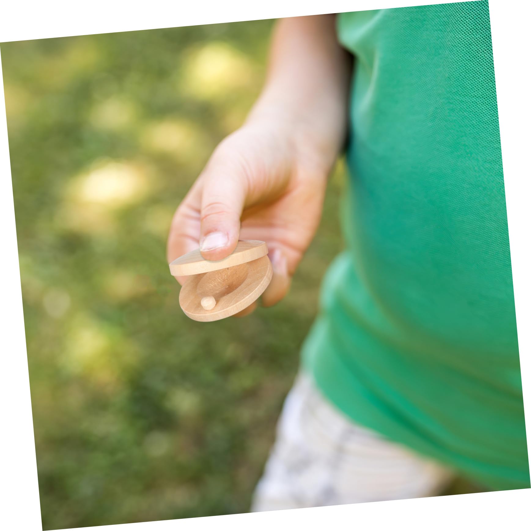Juguete de Castañuelas para Niños Pequeños 24 Piezas de Madera | Plástico, Instrumentos Musicales Educativos, para Ñiño y Toddler, 12 12 Piezas