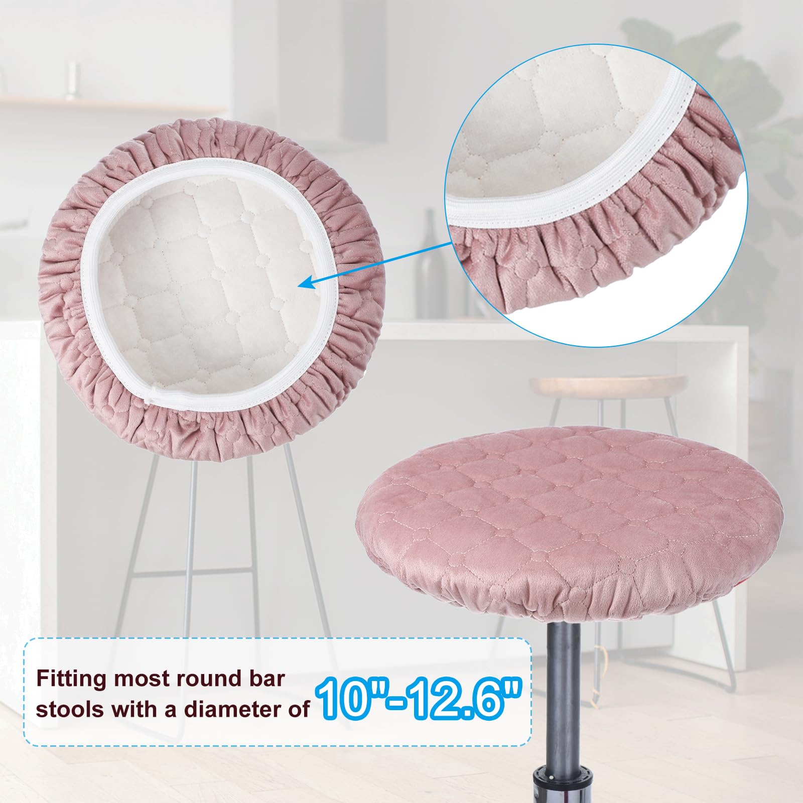 PATIKIL Stool Covers Round - Image 3