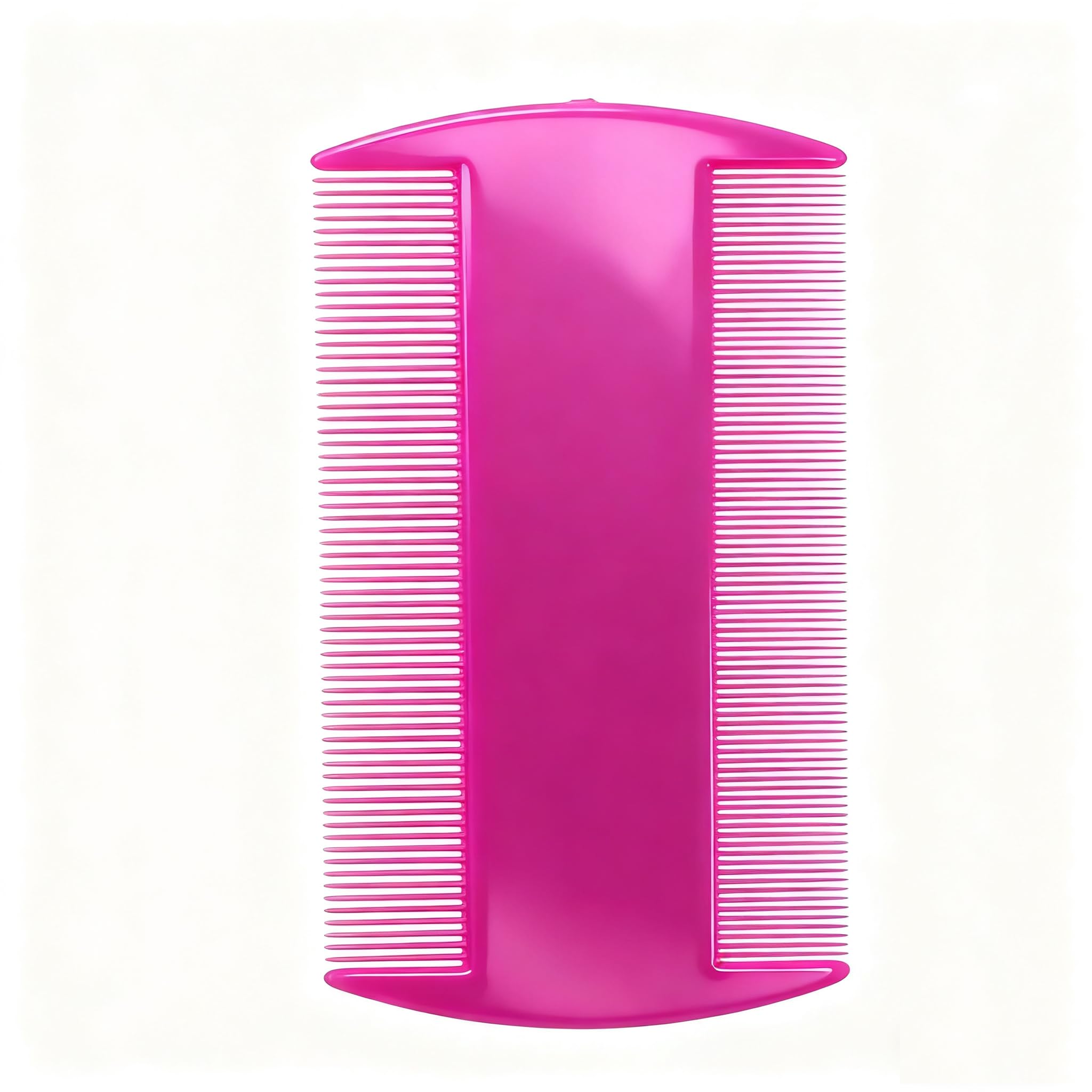 Qytskoow Double Sided Flea Comb For Cats Dogs Puppy, Fine Tooth Comb, Pet Grooming Combs Dandruff Removal Combs,Rose