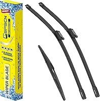 Vista 12 de GSPSCN 2 limpiaparabrisas de repuesto para Cooper R55, R56, R57, 2013, 2014, 2015, 19 + 18 pulgadas (juego de 2)