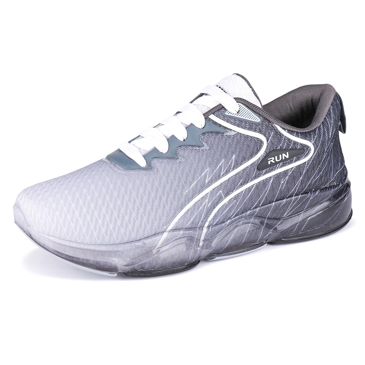 Shoefly Men's Sport Sneakers Shoes (Grey) 1