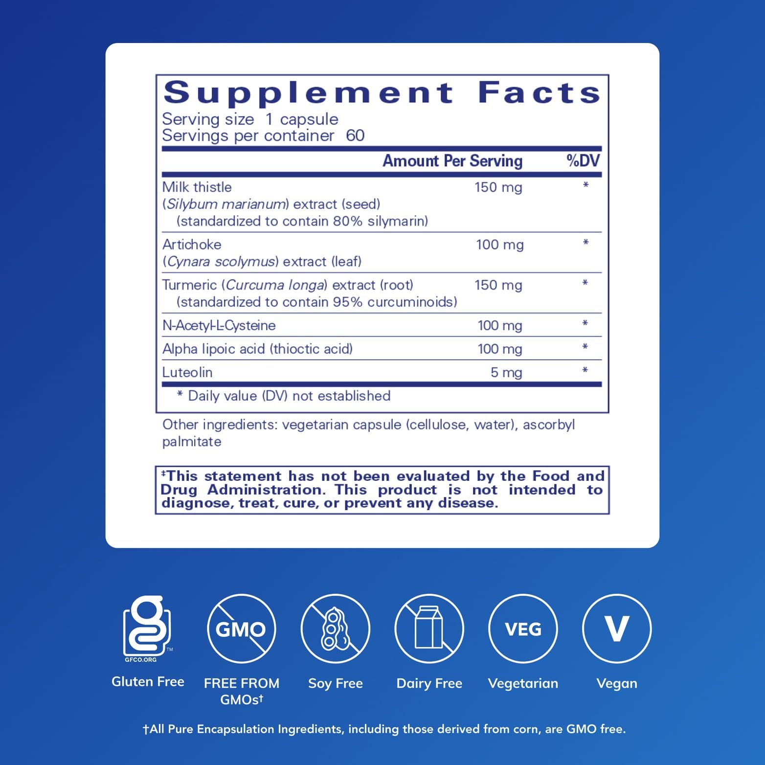 Pure Encapsulations LVR Formula, 60 Capsules — Amazon image 2