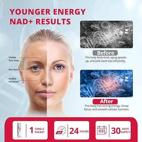 Miniatura 3 de Ribosida de nicotinamida de alta potencia de 1000 mg con resveratrol, PQQ y suplemento líquido de quercetina, mezcla de bebida con sabor a bayas,