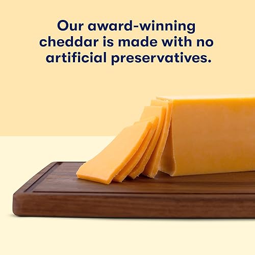 Miniatura 4 de TILLAMOOK Barra de queso cheddar mediano kosher, 8 onzas