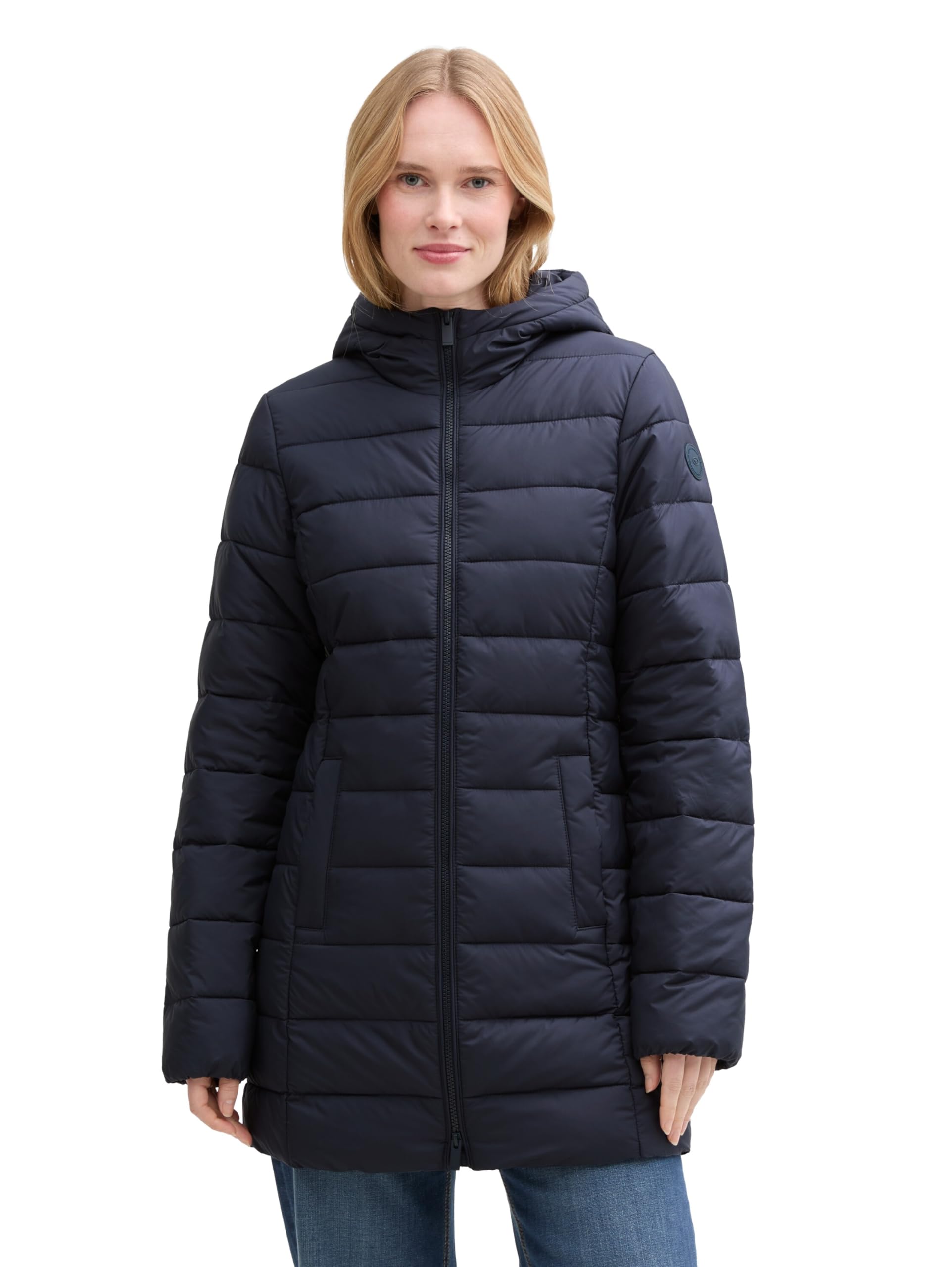 TOM TAILOR Damen Lightweight Steppmantel mit wasserabweisender Funktion