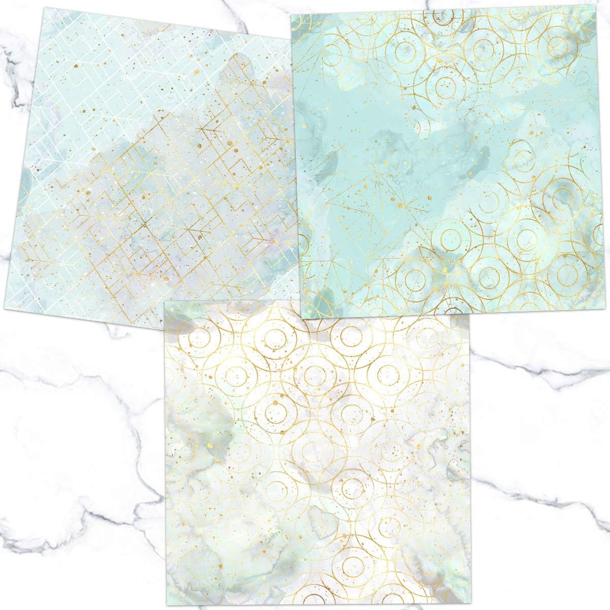 14 Pcs Decorative Craft Paper Scrapbook Paper 12 x 12 Inches Construction Paper Card Stock Craft Paper DIY Gift Box Wrapping for Father's Day