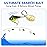 TRUSCEND Wide Search Cover Vibe Tail Spinner, Easy Catch Fishing Lures with Vibrating, Swimming, Jigging Action, BKK Super Slide Sharp Hook, Accurate Long Cast Fishing Spinner for Bass, Trout 3/4oz