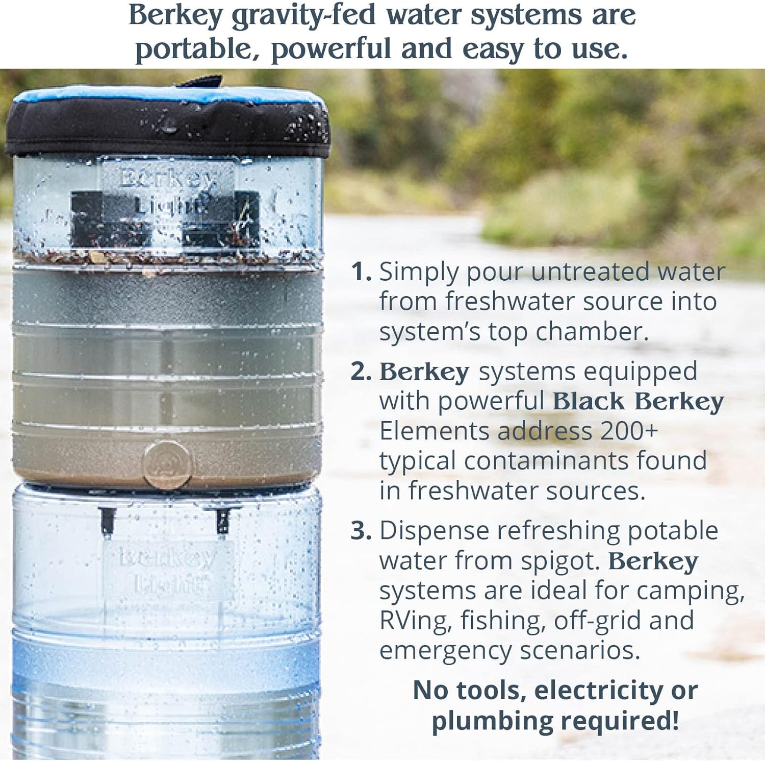 Filter Freshwater Sources To Create Safe Drinking Water