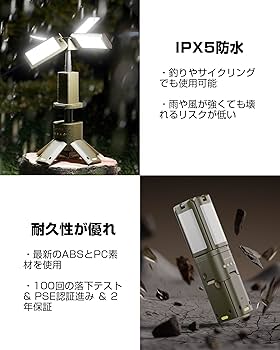 Amazon.co.jp: 【2025新登場】 HAGOOGI ランタン ledランタン