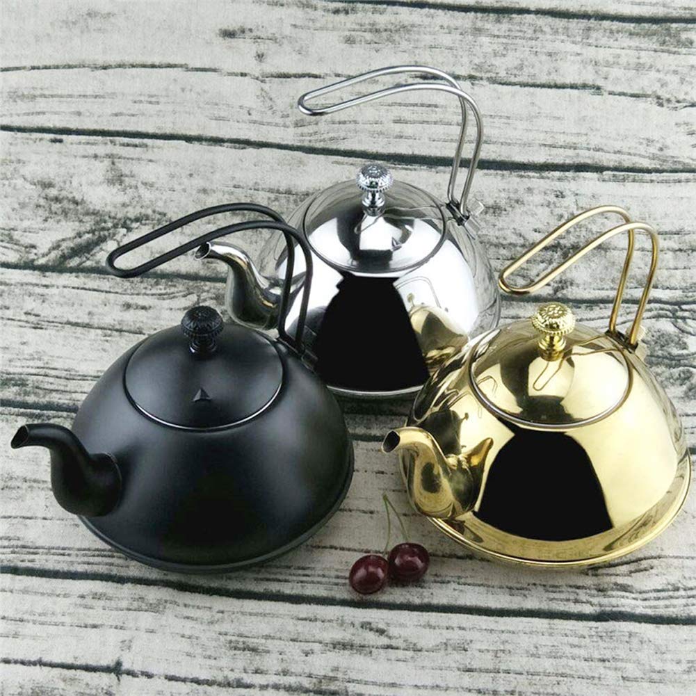 Bouilloire De Camping 2L En Aluminium Anodisé – 270 G, Poignée Anti-chaleur, Sac Filet Inclus, Pour Rando Et Pique-nique