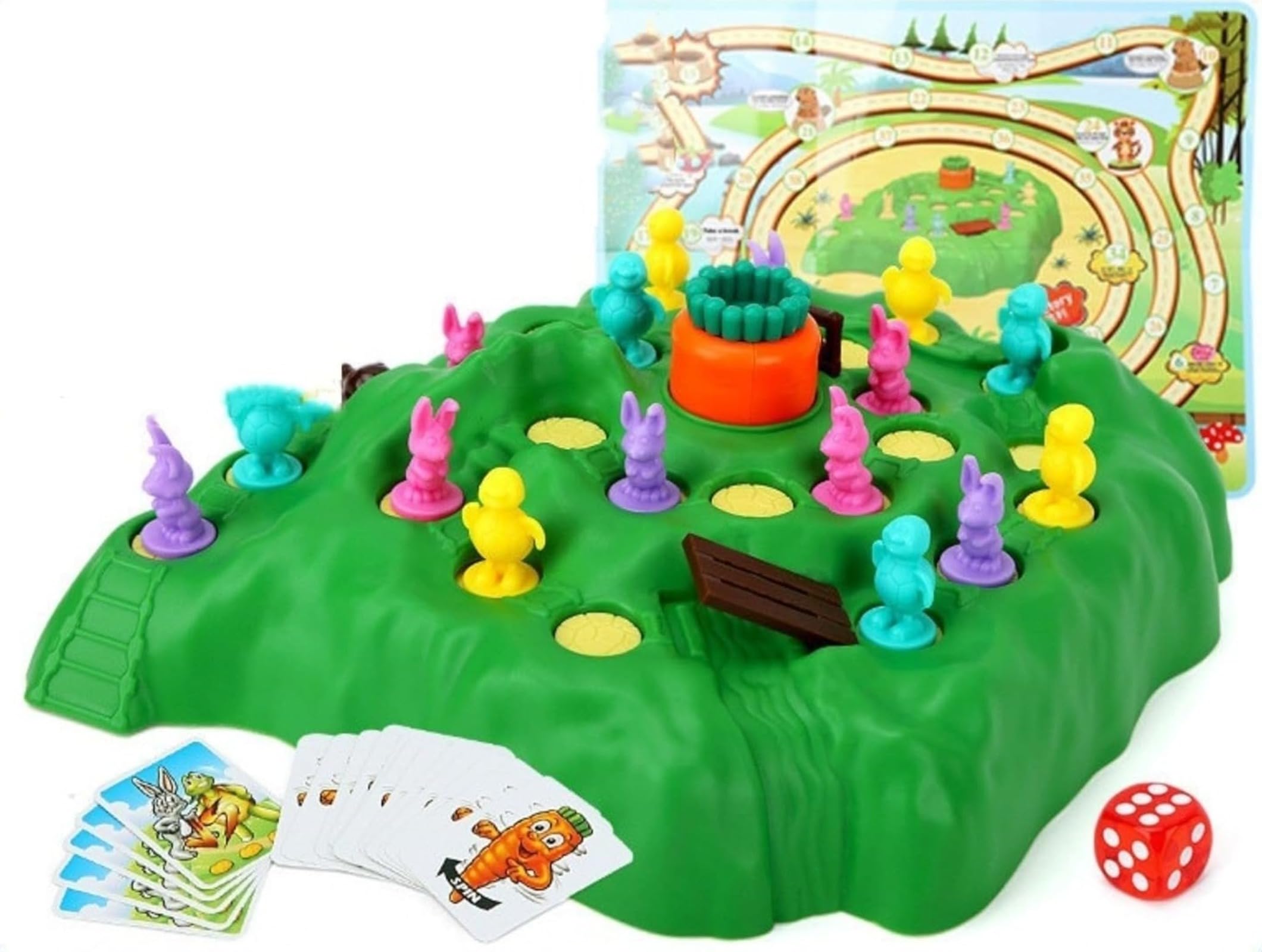 Amazon | にんじん山のうさぎレース ボードゲームファニー・バニー