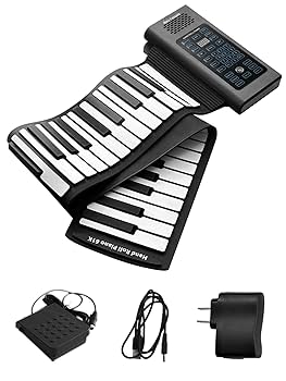 Amazon | 電子ピアノ ロール式 88鍵盤と61鍵盤 シリコン