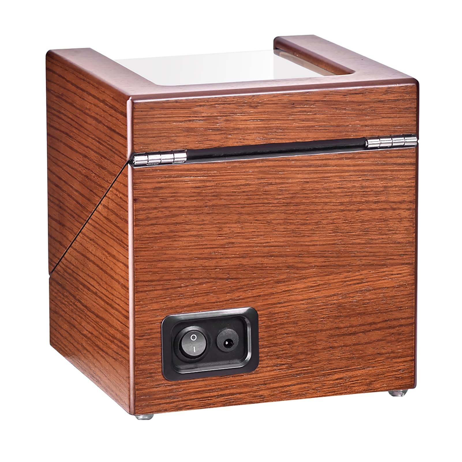 Caricatore automatico per 2 orologi, doppio orologio da polso, rotante, a carica automatica, con motore silenzioso