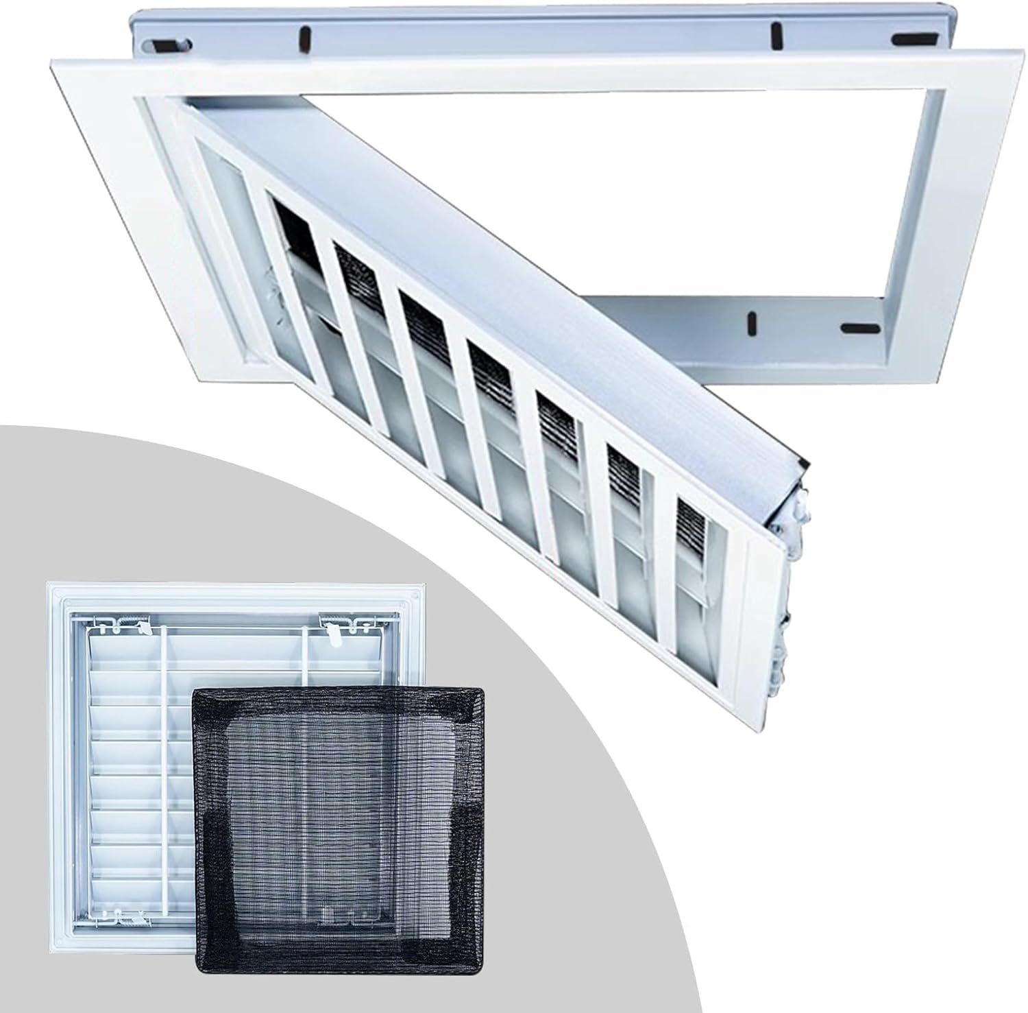 VUIKLCty Wall And Ceiling Access Panels With Ventilation And Dustproof Nets(50x50cm(20x20in))