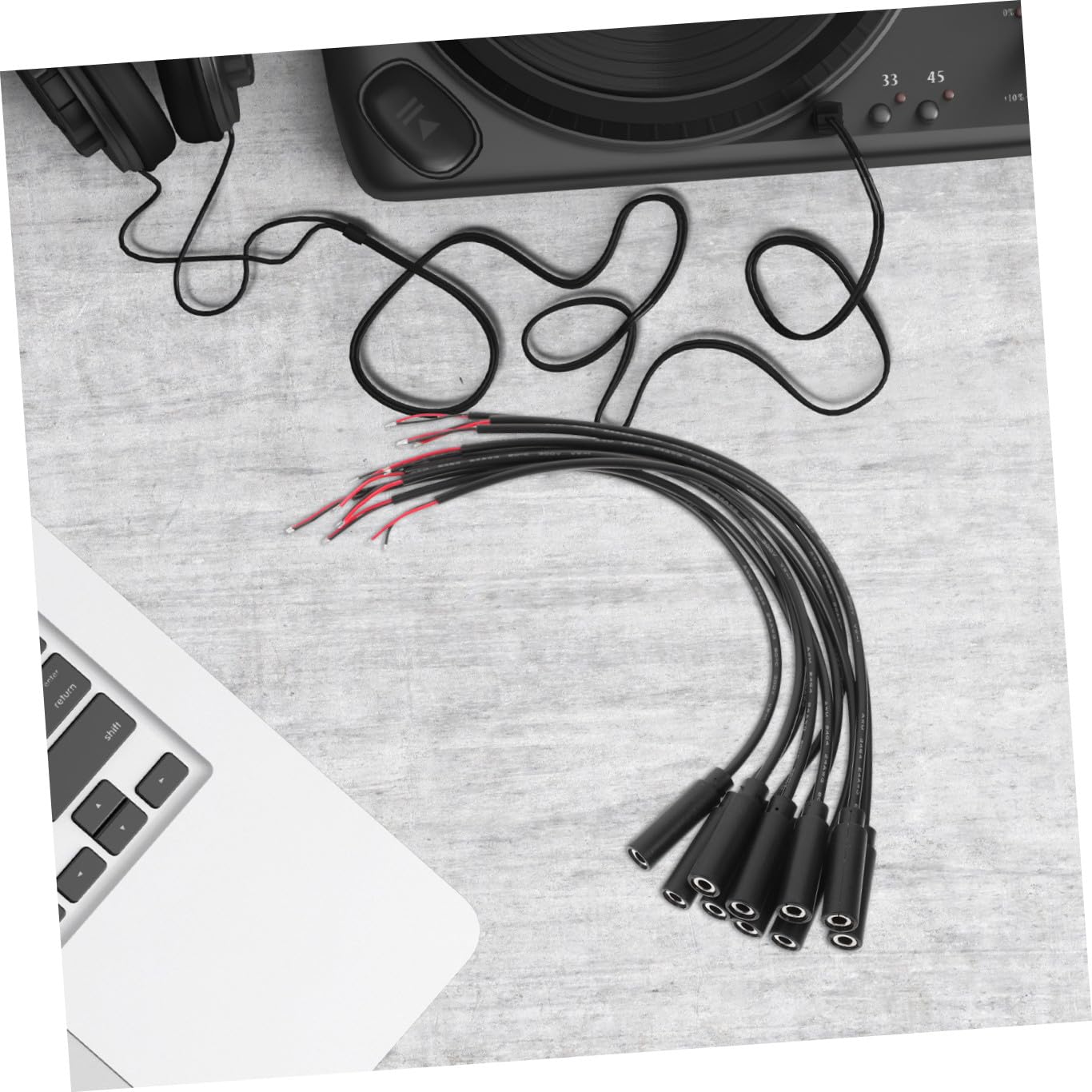 UKCOCO 50 Stück 3 5-mm-stereo-buchse Auf Blanken Draht Kabel Für Lautsprecherreparatur Einfach Zu Handhaben Dauerhafte Verbindung Für Kopfhörer
